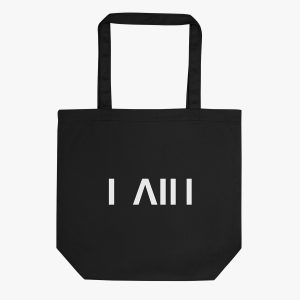 Rain Black Tote Bag
