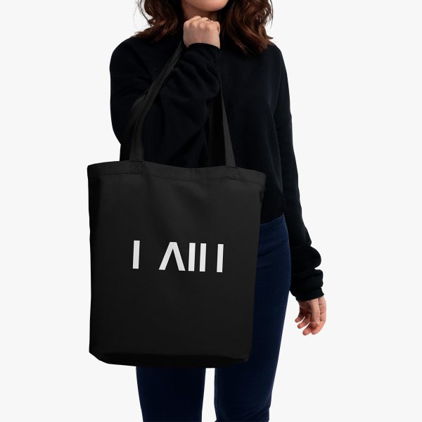 Rain Black Tote Bag