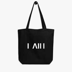 Rain Black Tote Bag