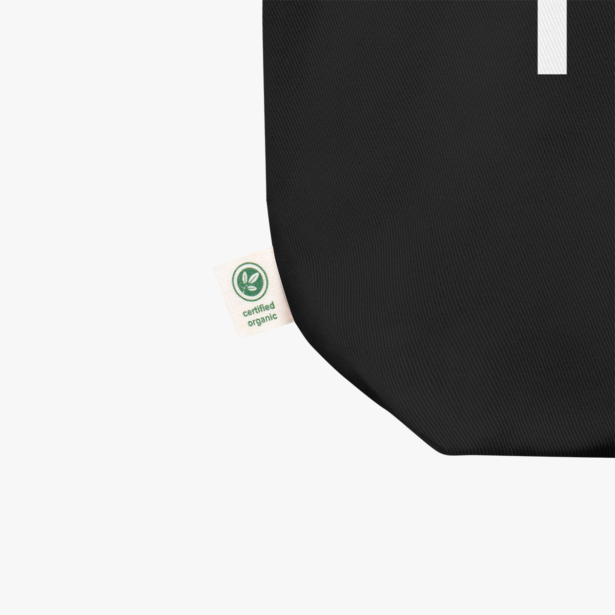 Rain Black Tote Bag
